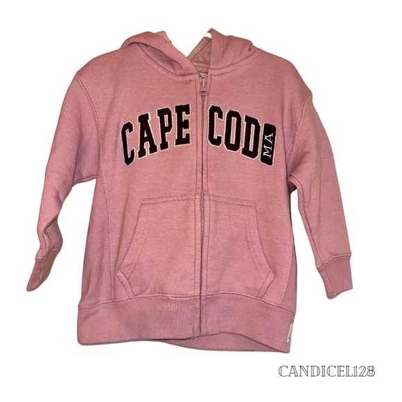 Cuffys Cape Cod Girls Pink Sweatshirt - Picture 1 of 5